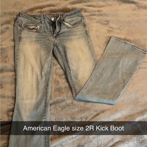 Kick boot jeans